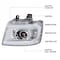 Spec-D Tuning Chevy Avalanche Projector Headlights 2007-2013 2LHP-AVA07-G2-TM - alternate 3